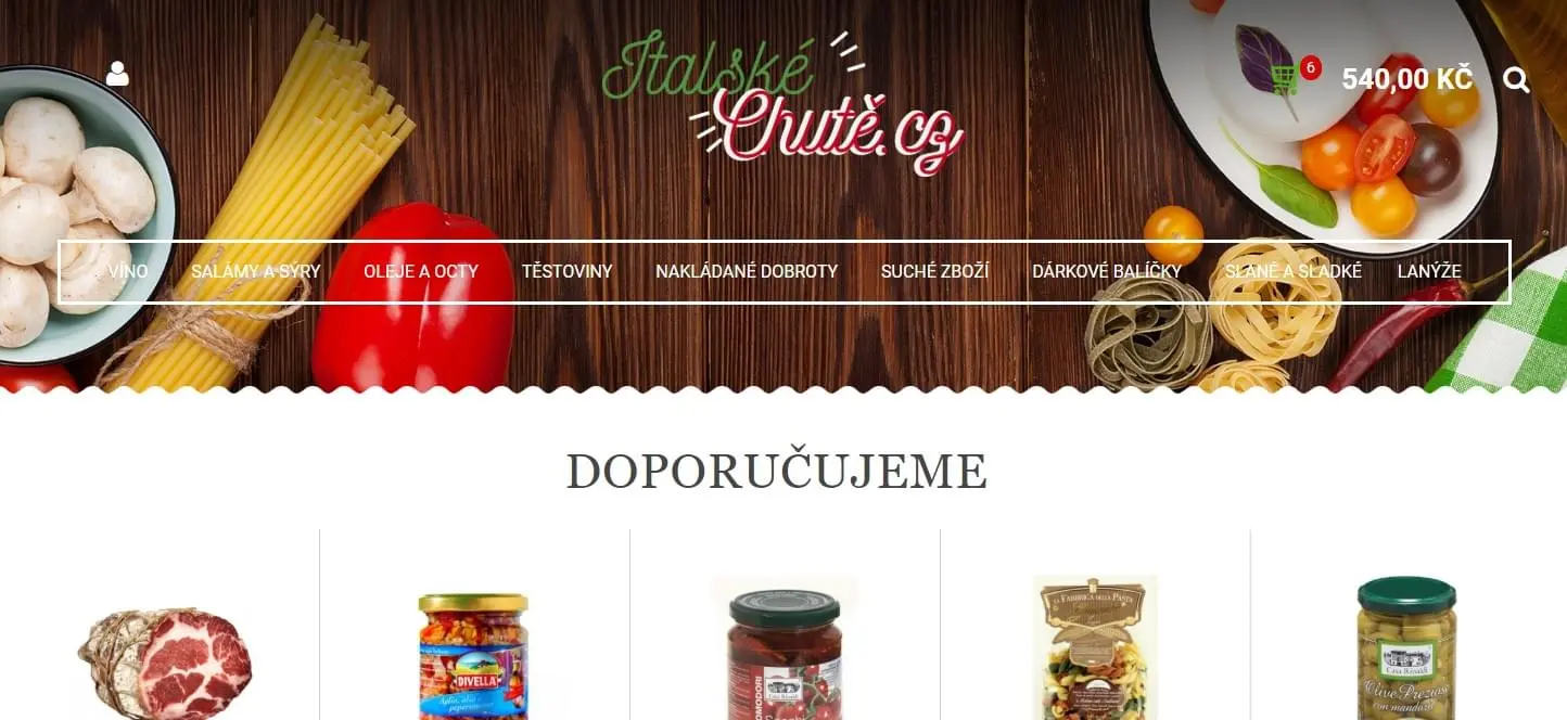 Italské chutě e-shop