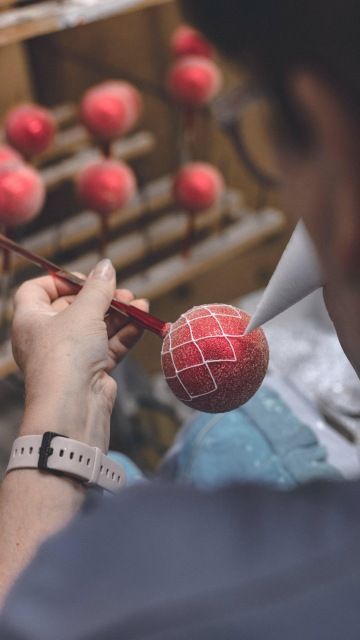 vánoční ozdoby výroba