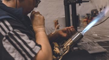 vánoční ozdoby výroba