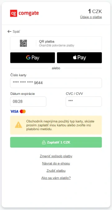 Akceptace náhled