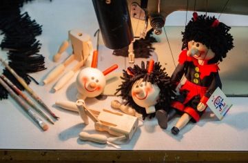 loutky Mašek výroba