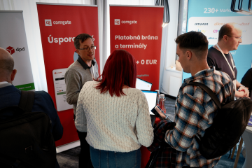 Stánok Comgate na E-commerce Day v Bratislave