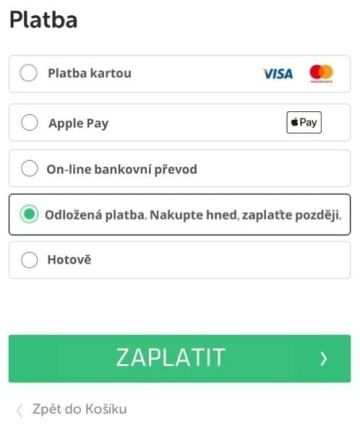 Odložená platba