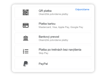 payment methods